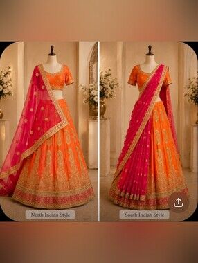 💎 "Heavy Embroidery Bridal Lehenga – Perfect for Your Dream Wedding!"
